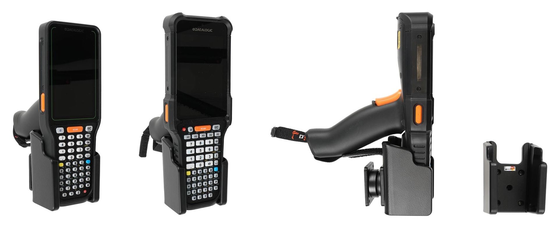 Brodit support Datalogic Skorpio X5 with pistolgrip
