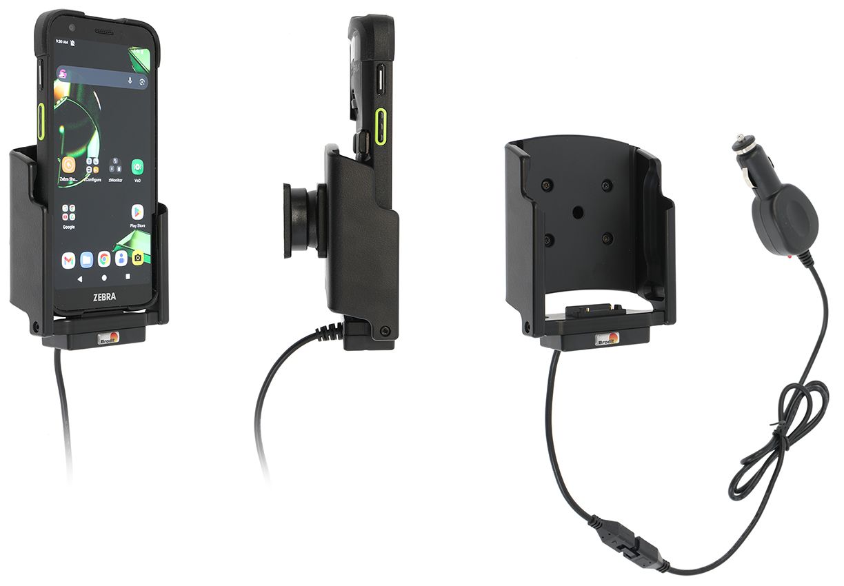 Brodit support/chargeur Zebra TC701 cig.allume-pogo