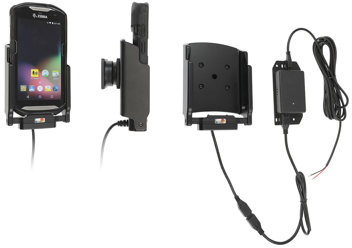 Brodit support fixé install. Zebra TC52/TC57 Mobilis case