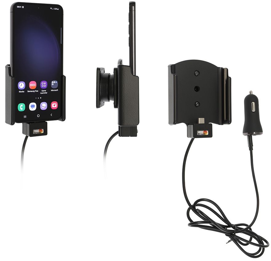 Brodit support/chargeur Samsung S23 USB all.cig.