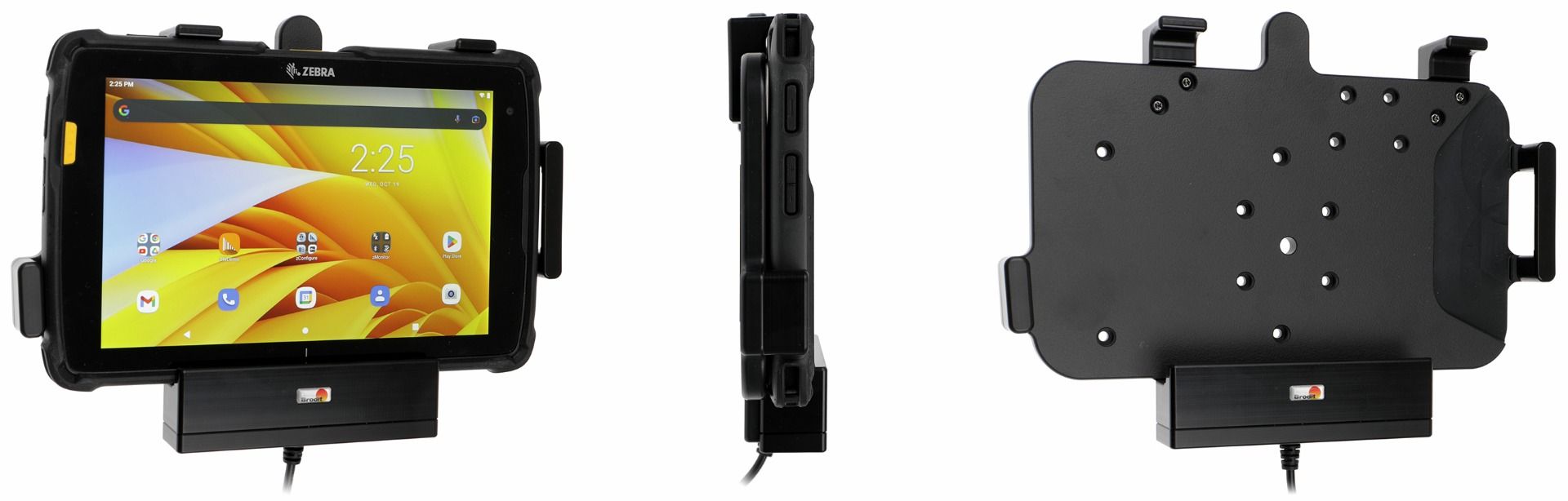 Brodit active holder MUC Zebra ET40/45 8" boot/VESA 75