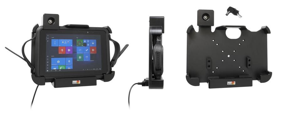 Brodit support Zebra ET51 scanner frame with DC conn.&Lock