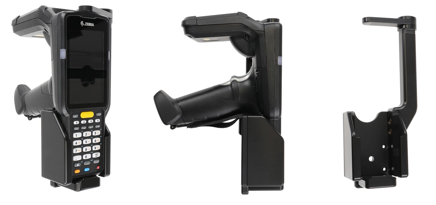 Brodit support Zebra MC3300R RFID, swiveling top