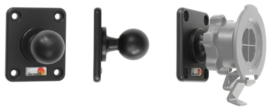 Brodit support Garmin DriveSmart 86 ballon montage