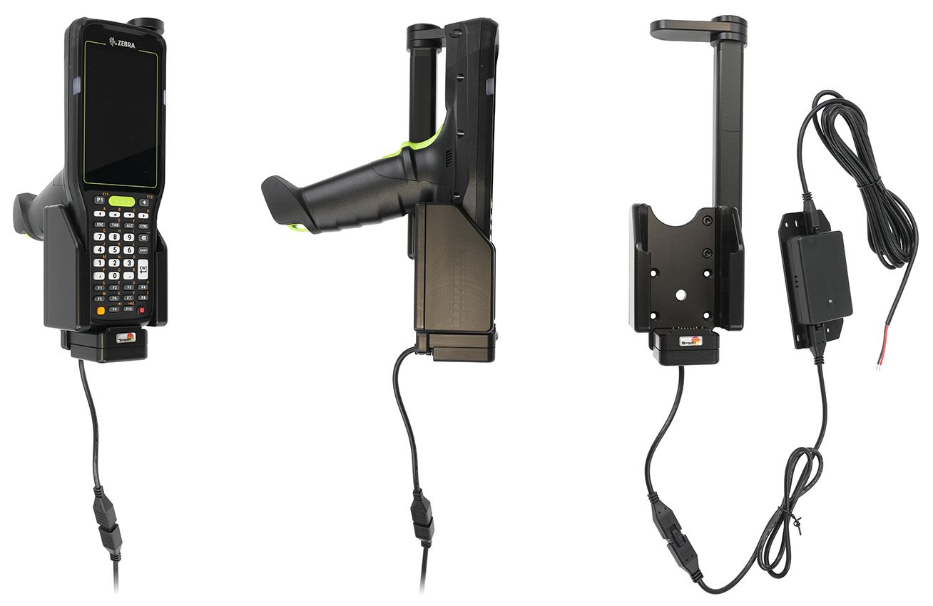 Brodit support fixé install Zebra MC3450/MC3400-fixed-swivel