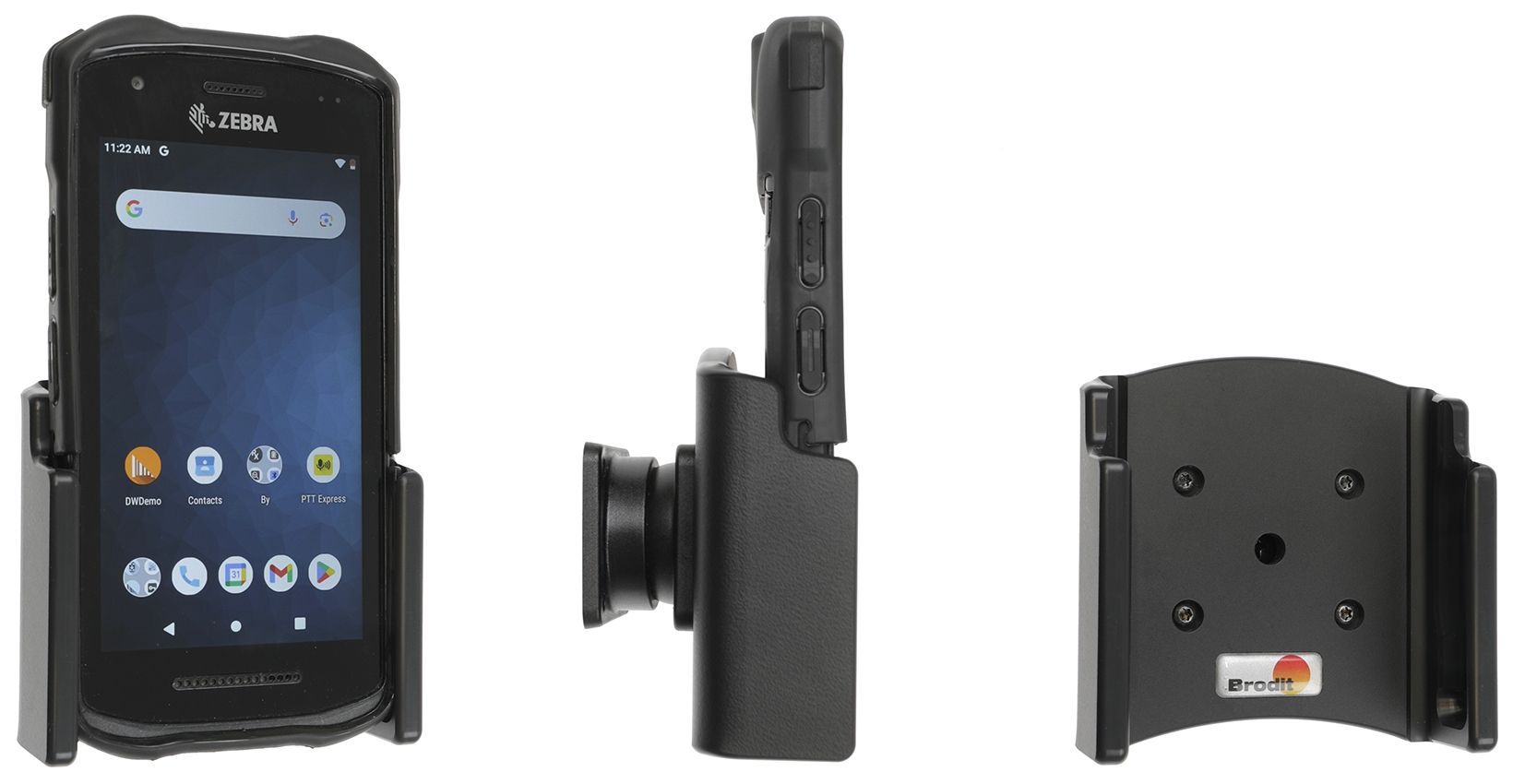 Brodit support Zebra TC21/TC26 avec Mobilis case 065001