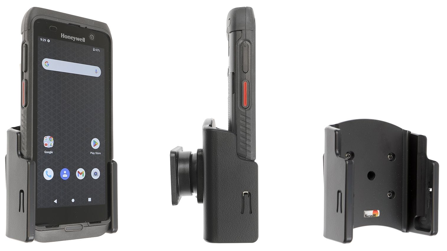 Brodit support/chargeur Honeywell CT30XP cigar.allume