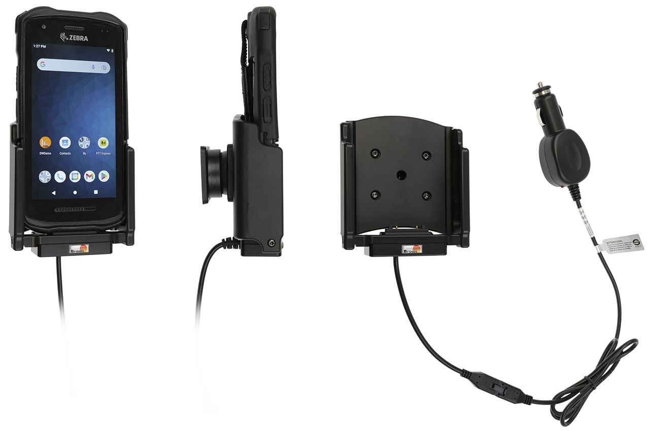 Brodit support/chargeur TC21/26 avec Mobilis allume cig.