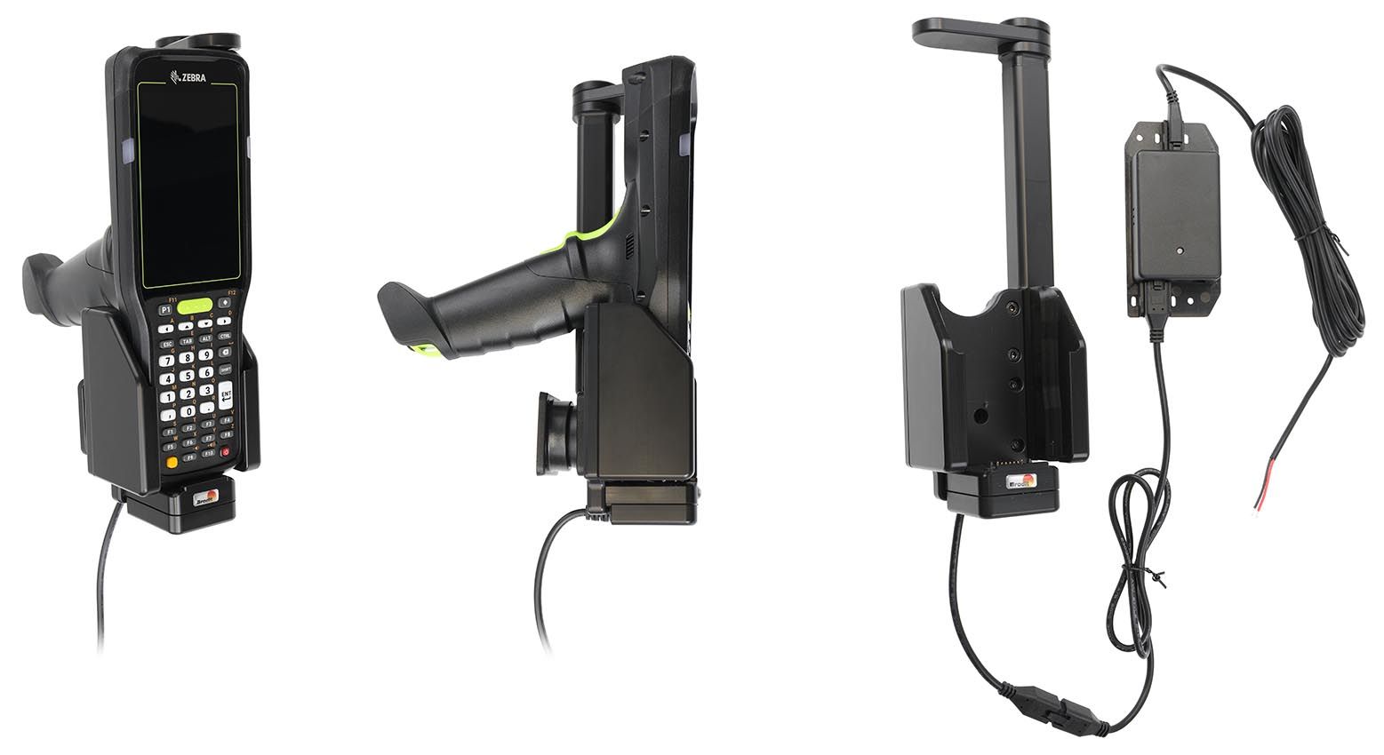 Brodit support fixé install Zebra MC3450/MC3400-fixed-swivel