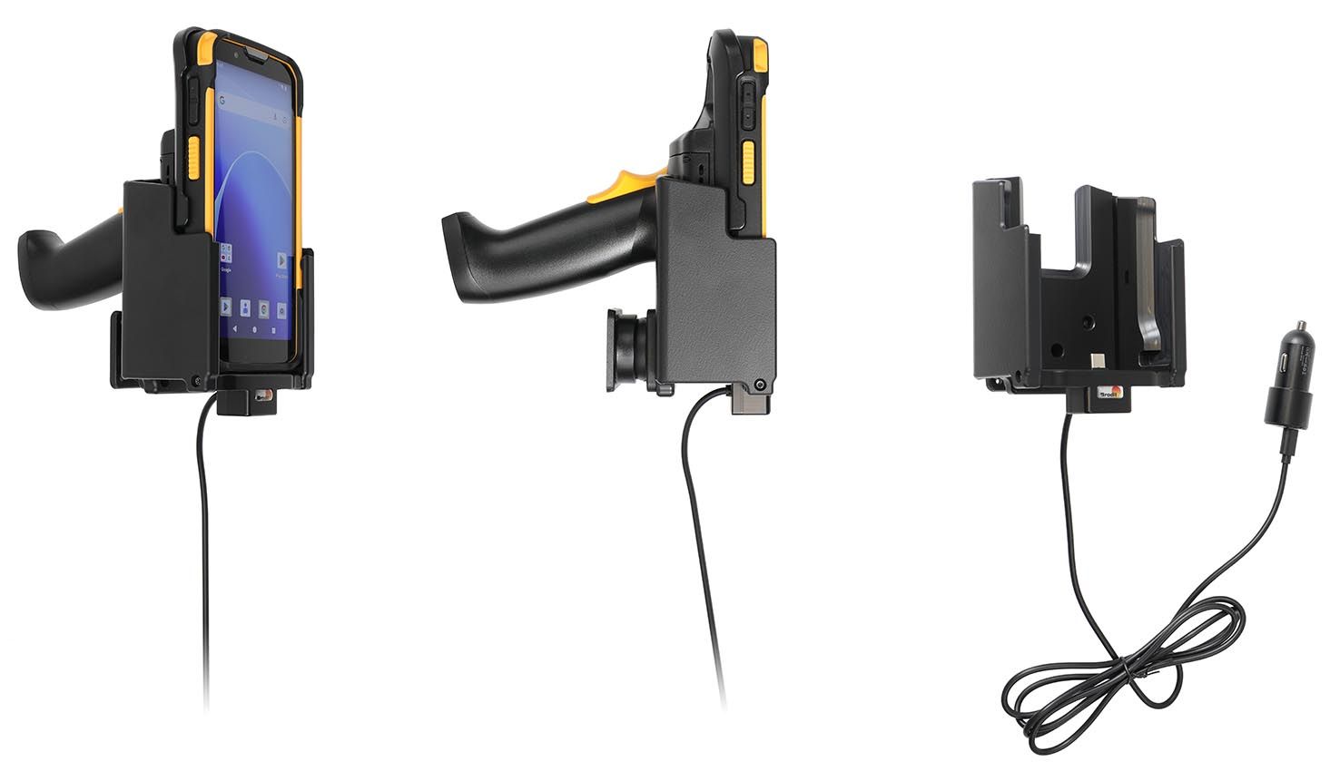 Brodit support/chargeur CipherLab RS38 cigar.-boot-pistol