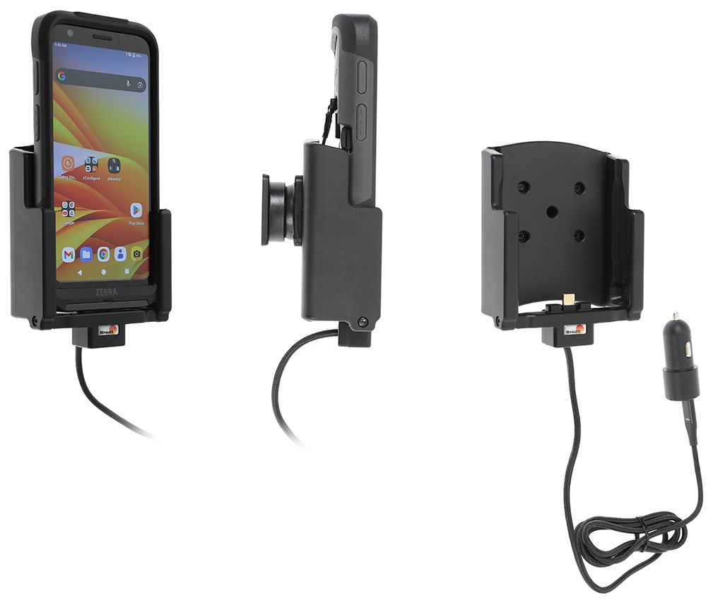 Brodit support/chargeur Zebra TC501 USB cig.-boot