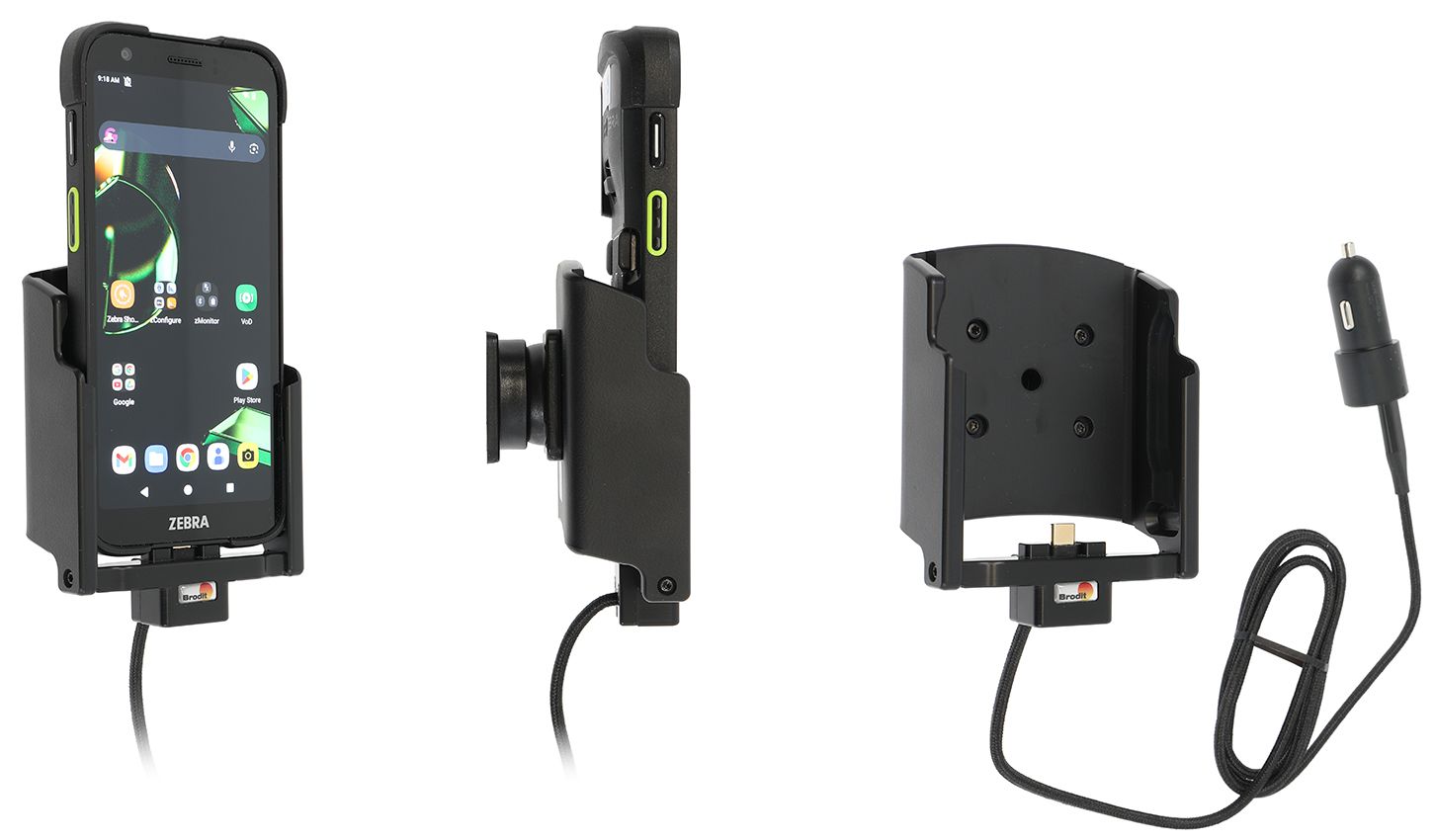 Brodit support/chargeur Zebra TC701 USB cig.