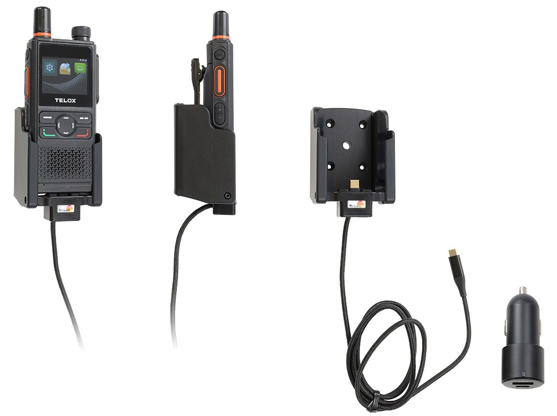 Brodit support/chargeur Telox TE3200 allume cig.