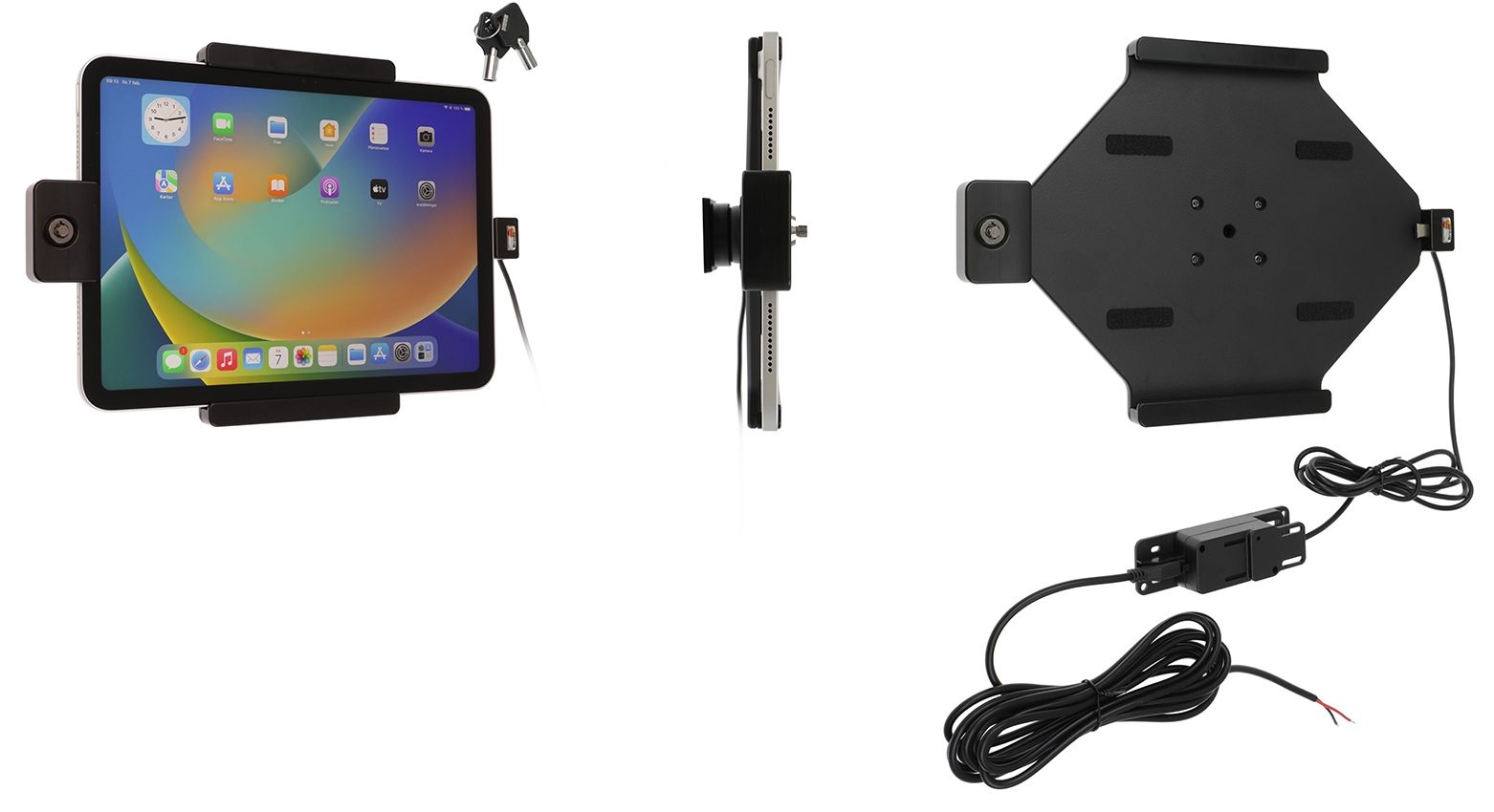 Brodit support/chargeur Apple iPad 10th Gen. fixed instal.