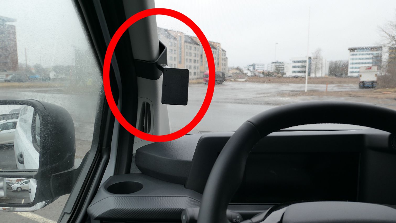 Proclip Ford Transit Custom 24-/VW T7 25-gauche